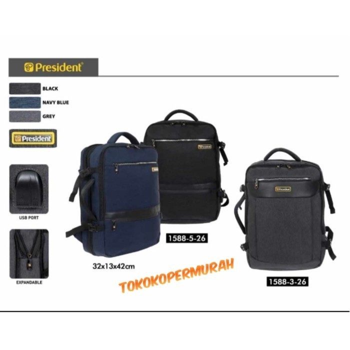 RANSEL PRESIDENT ORIGINAL TIPE 1588-3-26