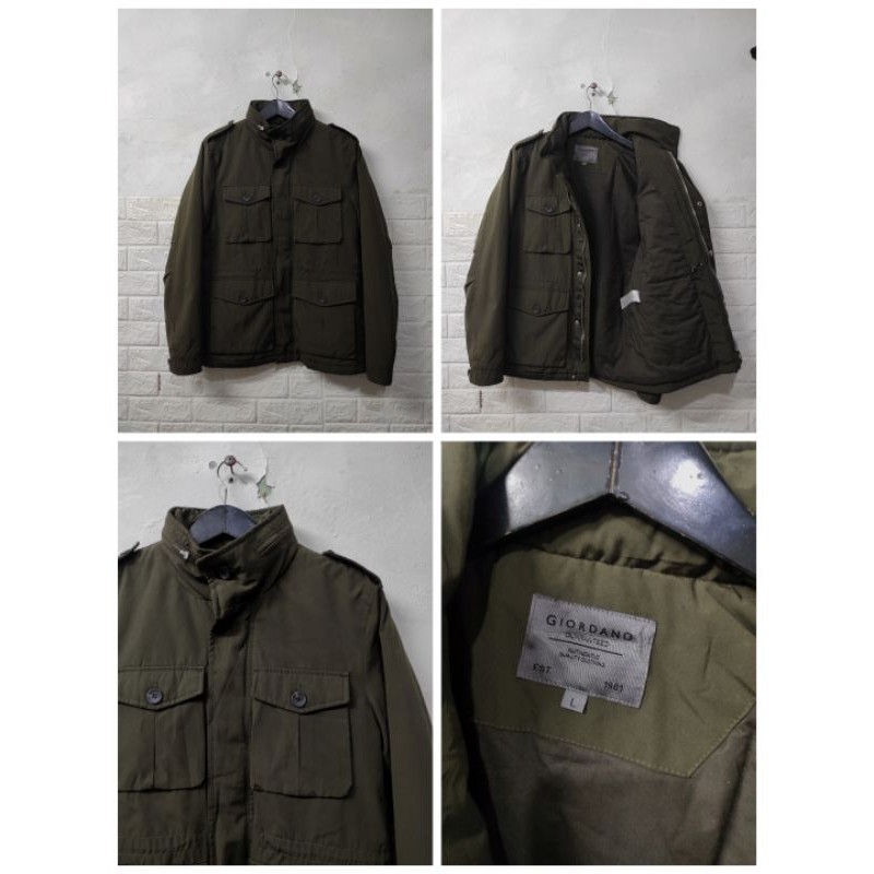 Jaket Parka Kanvas Tactical M-65 Giordano