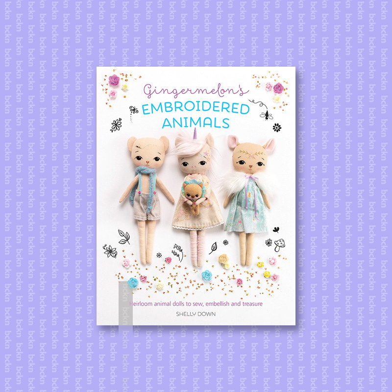 

Gingermelon's Embroidered Animals - Shelly Down