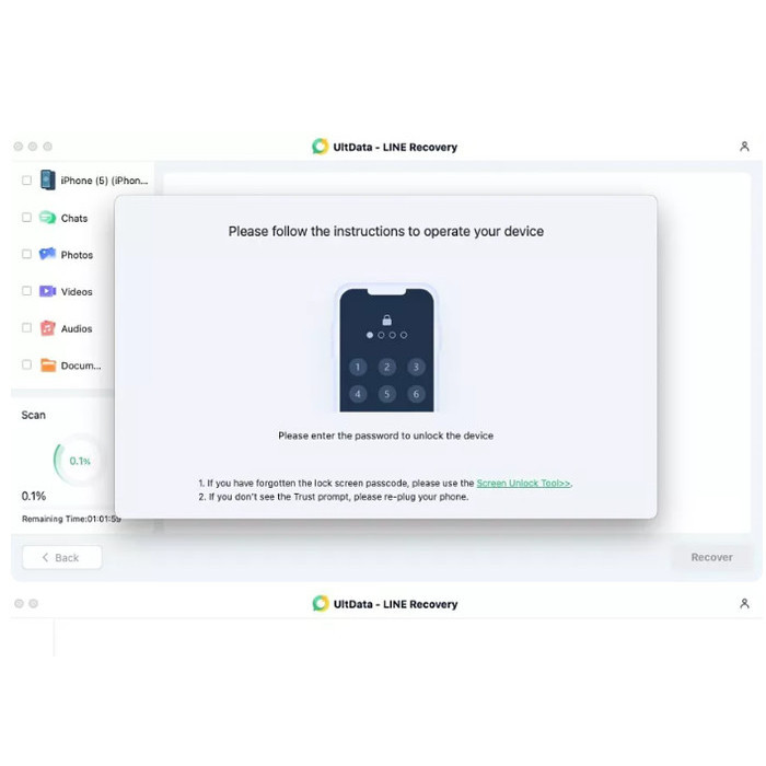 Tenorshare UltData Line Recovery 2