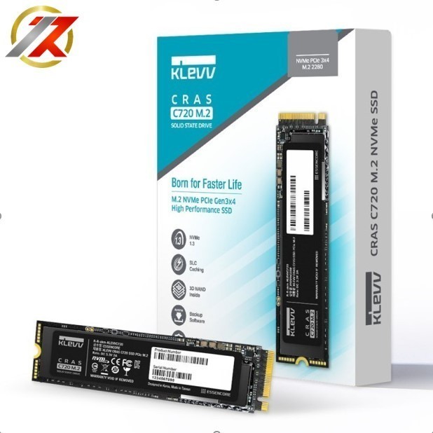 Klevv Ssd Cras C720 1Tb M.2 2280 Nvme Pcle Gen3 X4