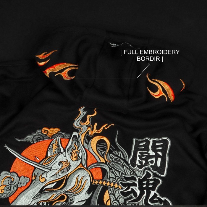 Kremlin Ronin Series Border Hoodie - Saiyuki