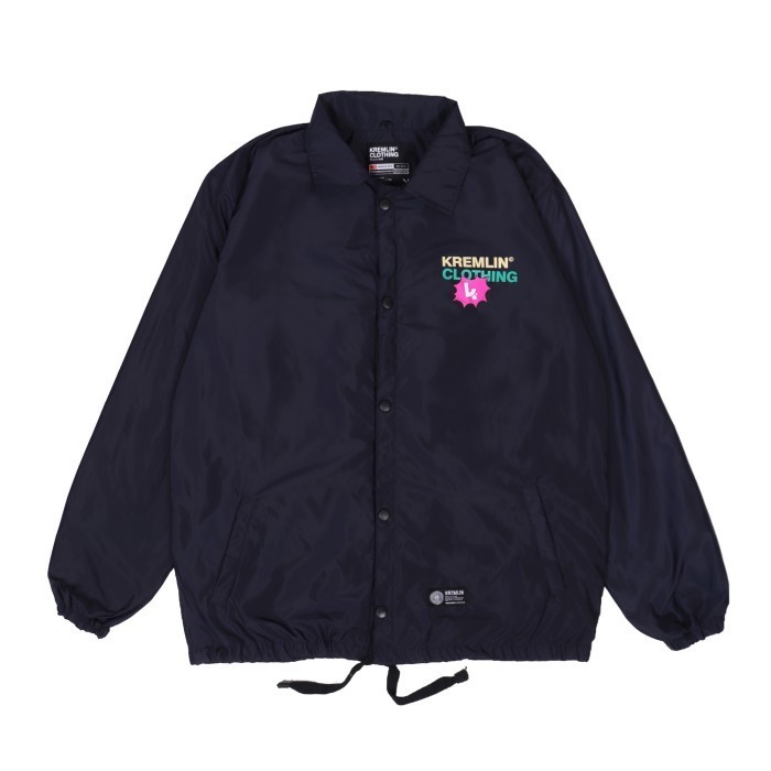 Kremlin Coach Jacket Navy - Gimmick