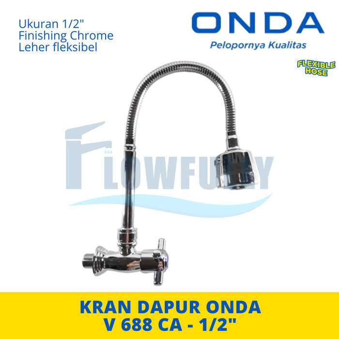 V 688 CA ONDA KRAN AIR DAPUR KITCHEN SINK CUCI PIRING LEHER FLEKSIBEL