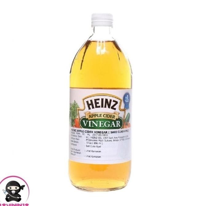 

HEINZ Apple Cider Vinegar Sari Cuka Apel 473 ml P19A