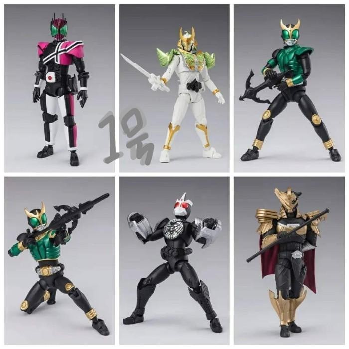 SHODO XX KAMEN RIDER 6 DECADE ZANGETSU KUUGA PEGASUS RISING SAGOZO OOO