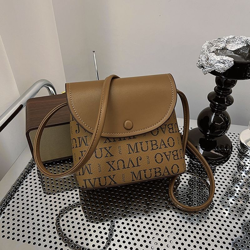 Tas Ember Selempang Wanita Inggris, Tas Ember Selempang Elegan Semua Cocok