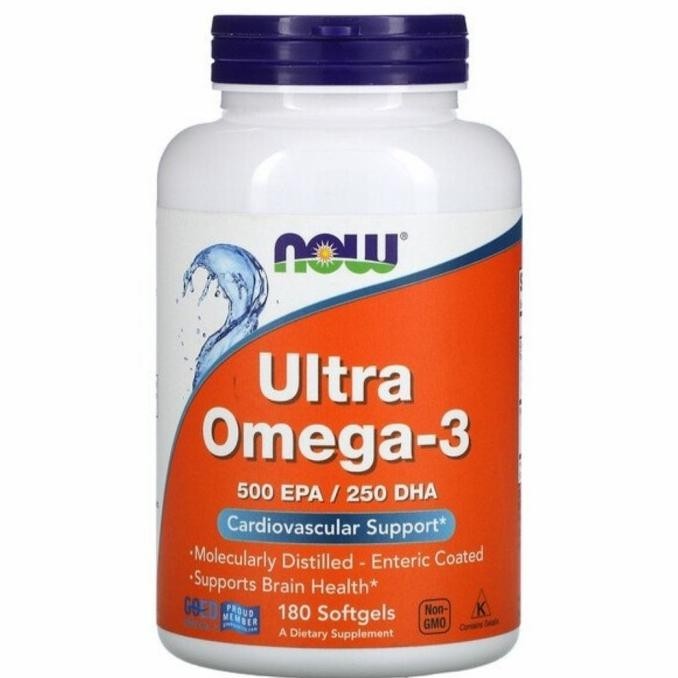 Now Foods Ultra Omega-3 Omega 3 500 EPA/250 DHA Now Food Omega 3