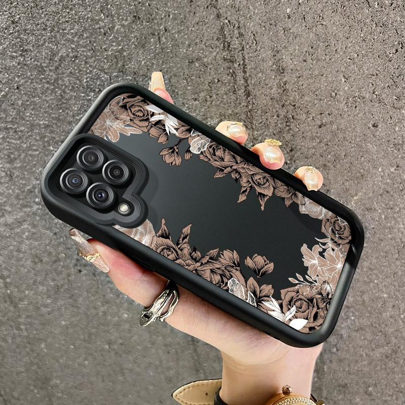 Casing Hp Samsung Galaxy A22 M22 Case Casing silikon lunak Softcase ponsel renda kreatif Kesing HP