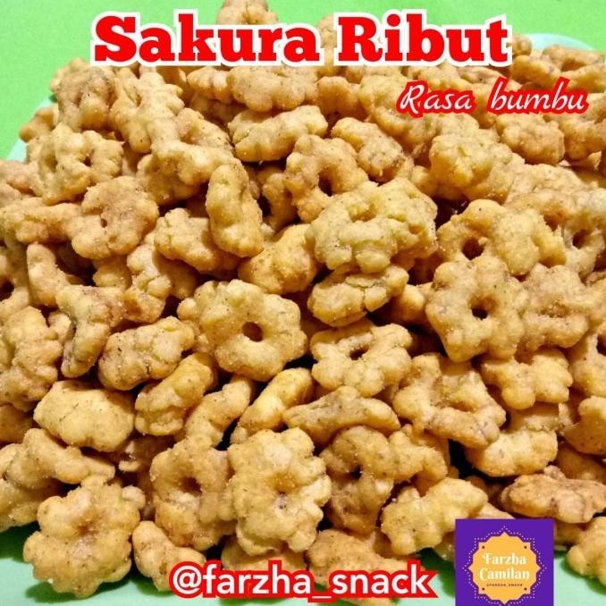 

CAMILAN SAKURA RIBUT 250GR SNACK JAJANAN KILOAN OLEH-OLEH MAKANAN