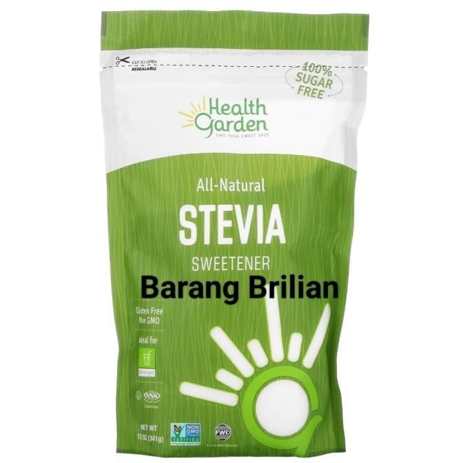 

Health Garden All Natural Stevia Sweetener 341 Gram USA Zero Calorie