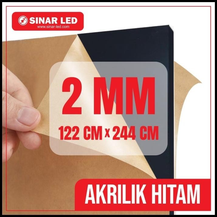 

GRATIS ONGKIR ACRYLIC HITAM 2MM UK 122X244 !!!!!