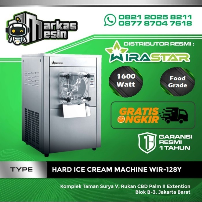 Hard Ice Cream / Mesin Ice Cream Wirastar Wir-128Y