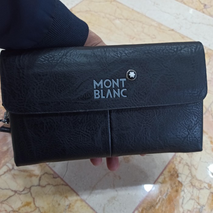 Tas Tangan Hand Bag Pria Kulit Import Branded Cluth Pouch Laki Laki