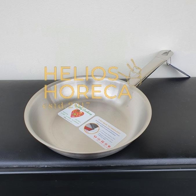 Fry Pan Penggorengan 24Cm Sus-304 Bima Chef Series