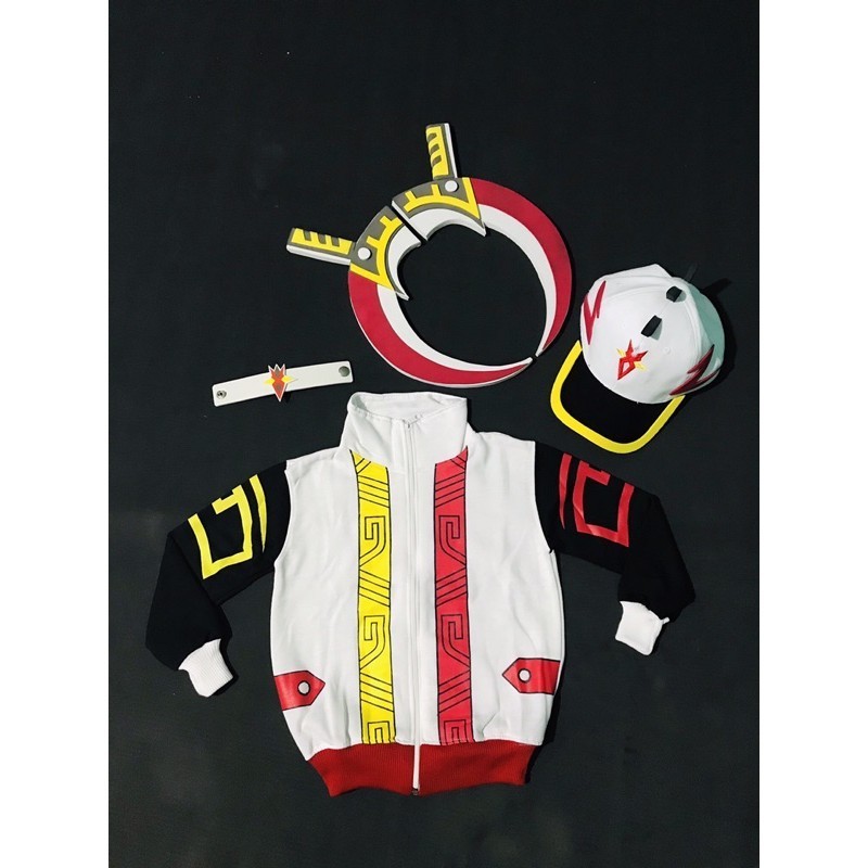 Setelan Lengkap Boboiboy Supra / Set Setelan Boboiboy Supra