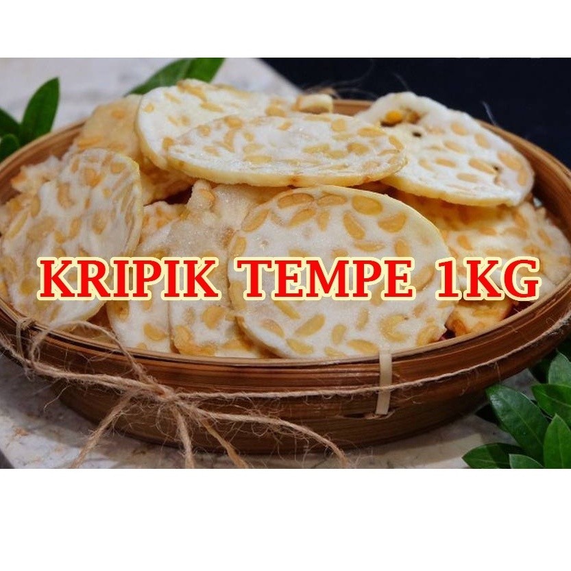 

Kripik Tempe 1KG - Keripik Tempe Sagu 1000 Gram