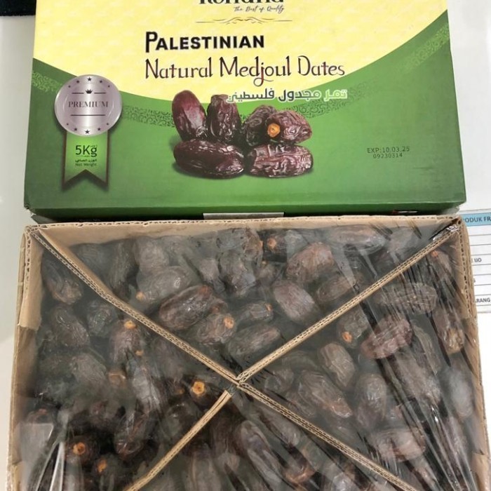 

KURMA MEDJOOL PALESTINA PREMIUM RANUNA 5 KG