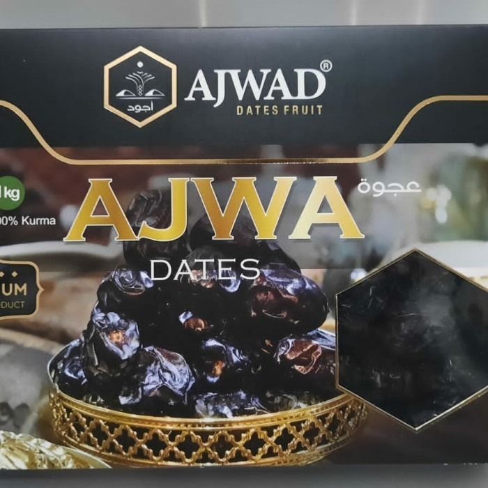 

Kurma Premium Ajwa Ajwad 1 kg BUKAN 500 gram