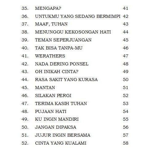 

Buku Puisi untuk sekarang tidak guepedia penerbit Best Seller