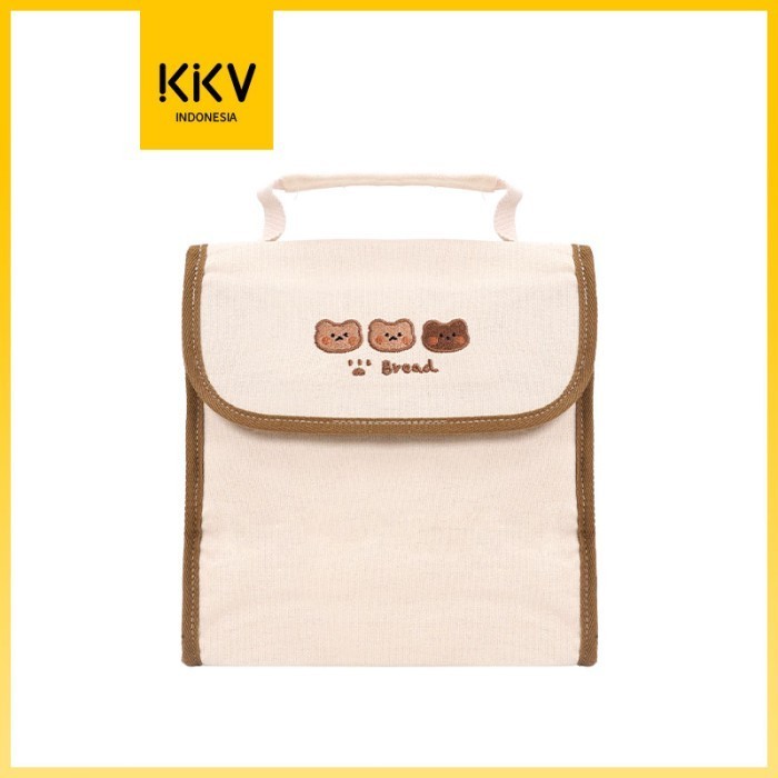 KKV 40000KM Tas Bekal Bear Lunch Bag Aluminium Makanan Hangat