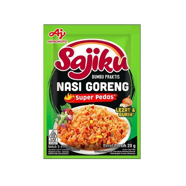 

SAJIKU BUMBU NASI GORENG PEDAS 20 GR