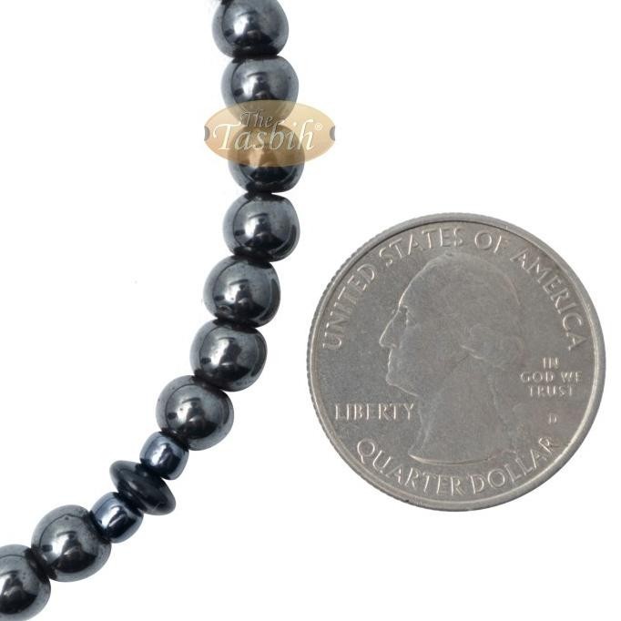 TASBIH HEMATITE 99 BIJI TASBEH BATU MAGNET KESEHATAN NON DIGITAL FAJARNARISTA1