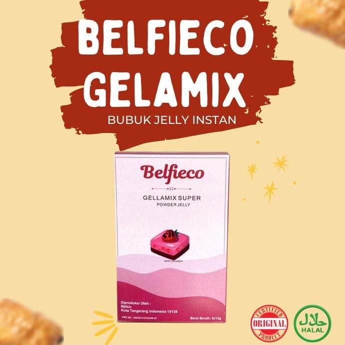 

Belfieco Gelamix Super Jelly Powder 8 X 12 Gram