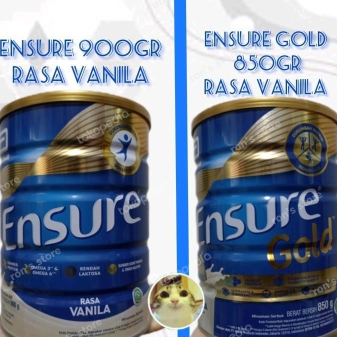 

Ensure Gold Susu Bubuk Formula 900 Gram Vanila Kaleng Orang Tua Lansia TF