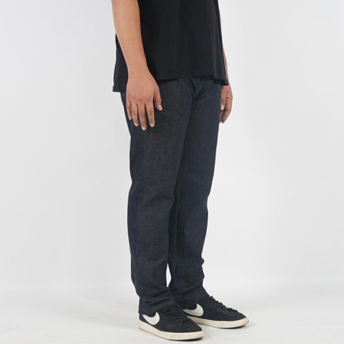 Dailyoutfits Celana Panjang Pria Jeans Strech Hitam Washed
