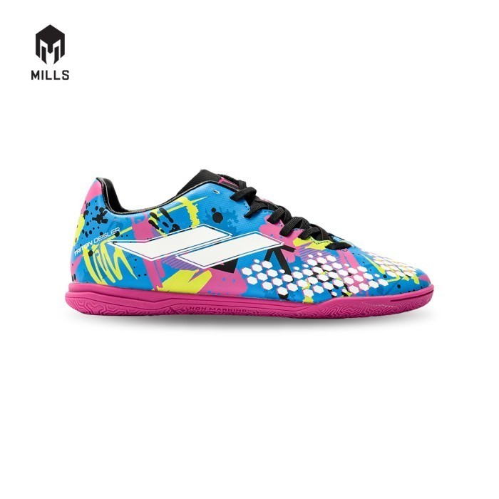 MILLS Sepatu Futsal TRITON Deisler 1.1 JR In BlD/Blk/Mgt 9800404