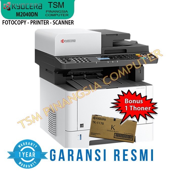 Mesin Fotocopy Kyocera M2040 Dn + Toner