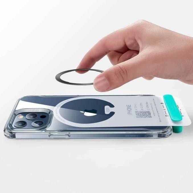Terbaru Mcdodo Wireless Magnetic Magsafe Sticker Ring Plate