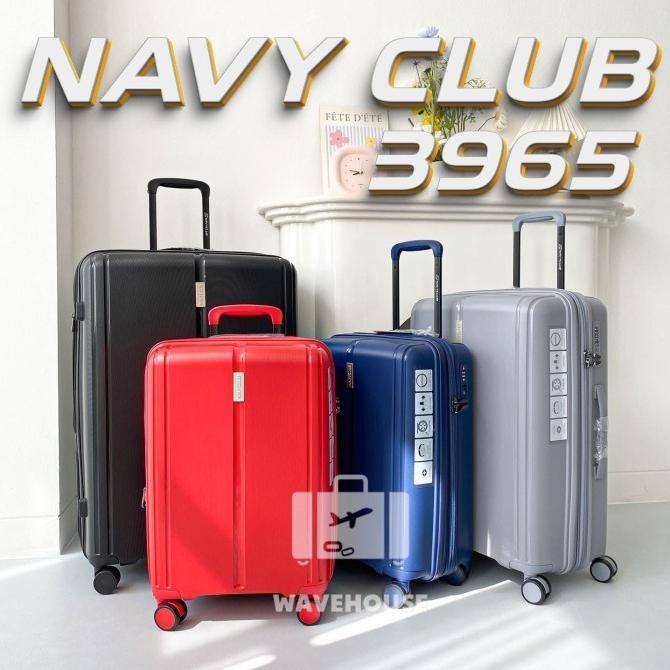 Koper Navy Club Original Cesto 3965 Series Koper 20 24 28 Inch Tsalock Kualitas Premium