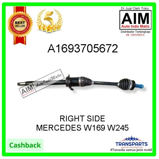As Roda Assy Cv Joint Mercedes Kanan Mercy W169 B245 A1693705672