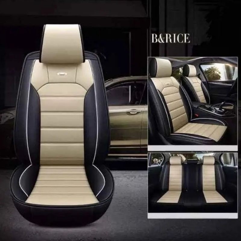 sarung jok mobil datsun go+ full 3 baris