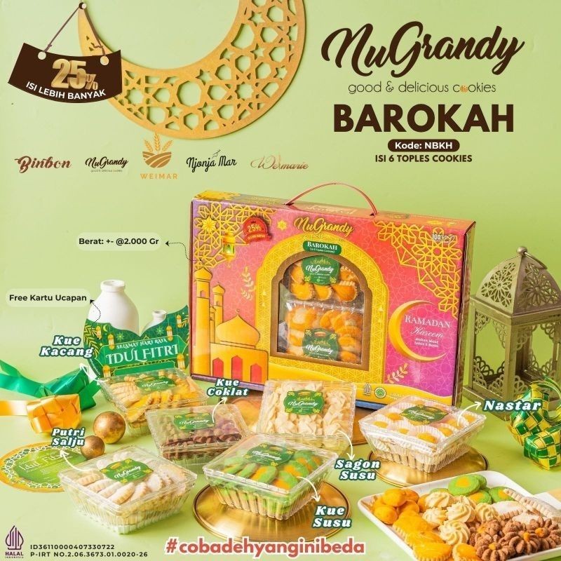 

Binbon Nugrandy Barokah Kue Lebaran