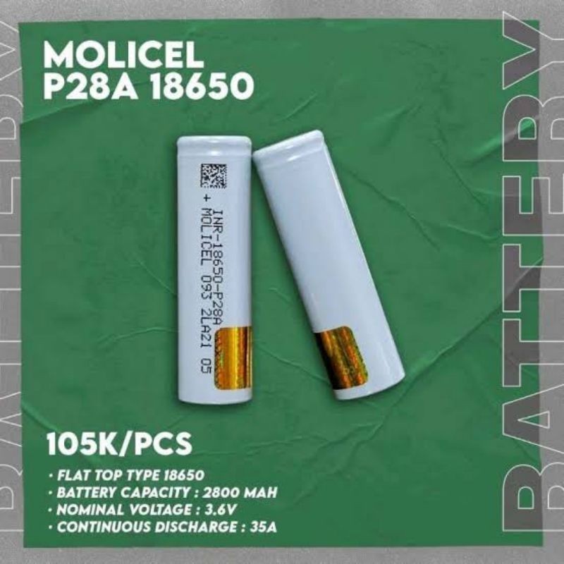 molicel P28A