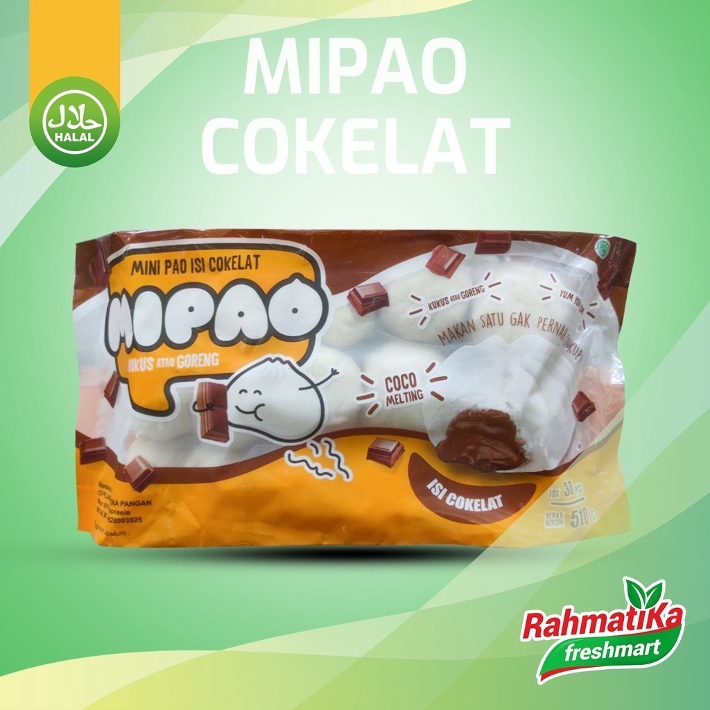 

Mipao Cokelat / Minipao Isi Cokelat Isi 30 Pcs 510 gram