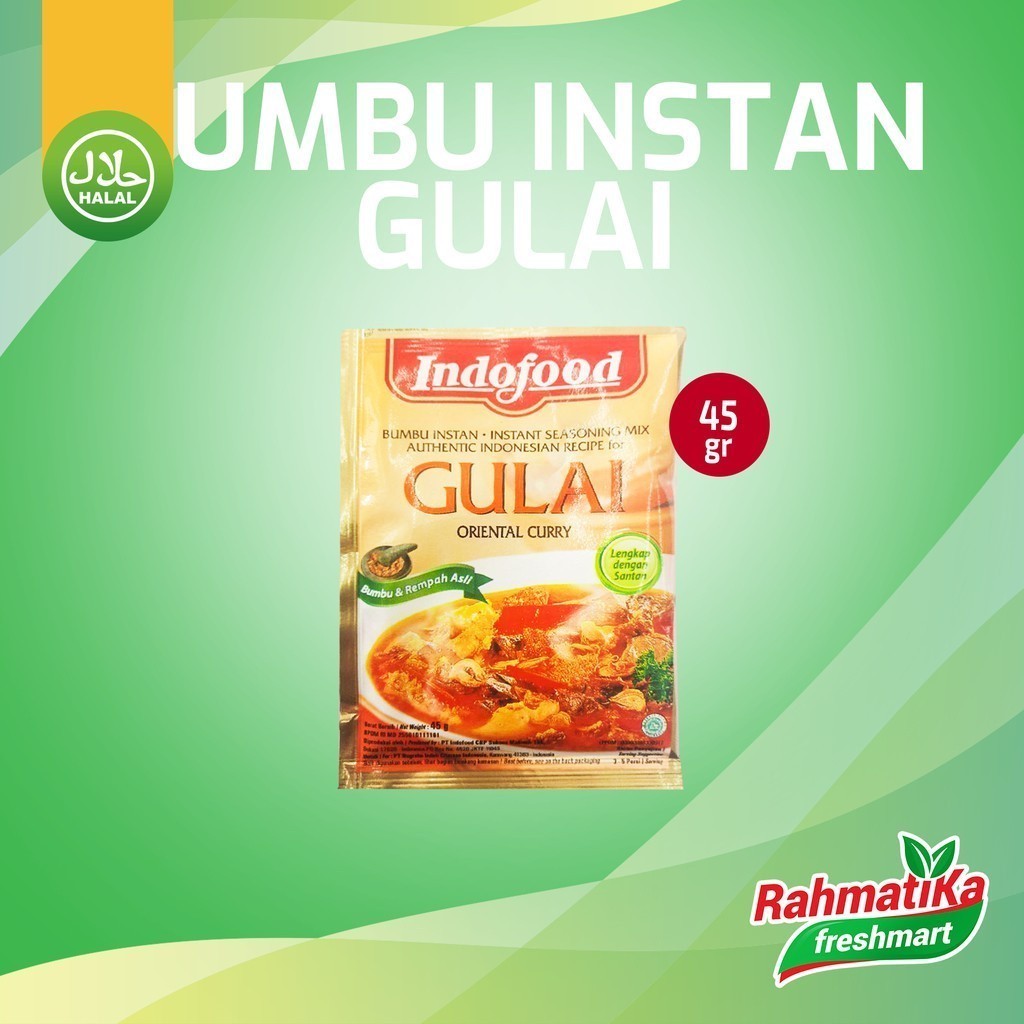 

Indofood Bumbu Instan Gulai 45 gr