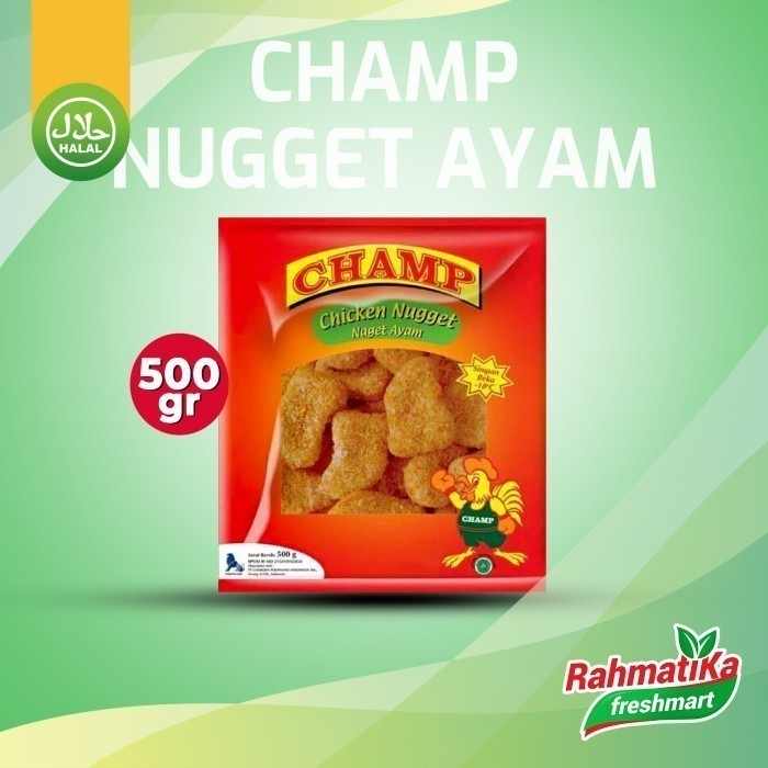 

Champ Combination Chicken Nugget - Naget Ayam Kombinasi 500 gram
