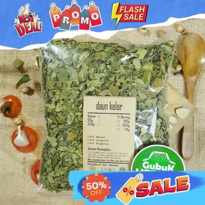 

Daun Kelor Kering 100Gr - Moringa - Murni - Jsr - Rempah