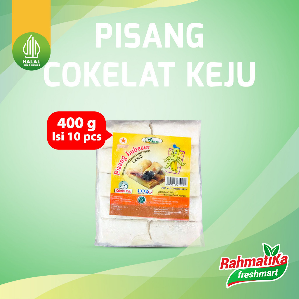 

Pisang Lumer Rasa Cokelat Keju 350 gram