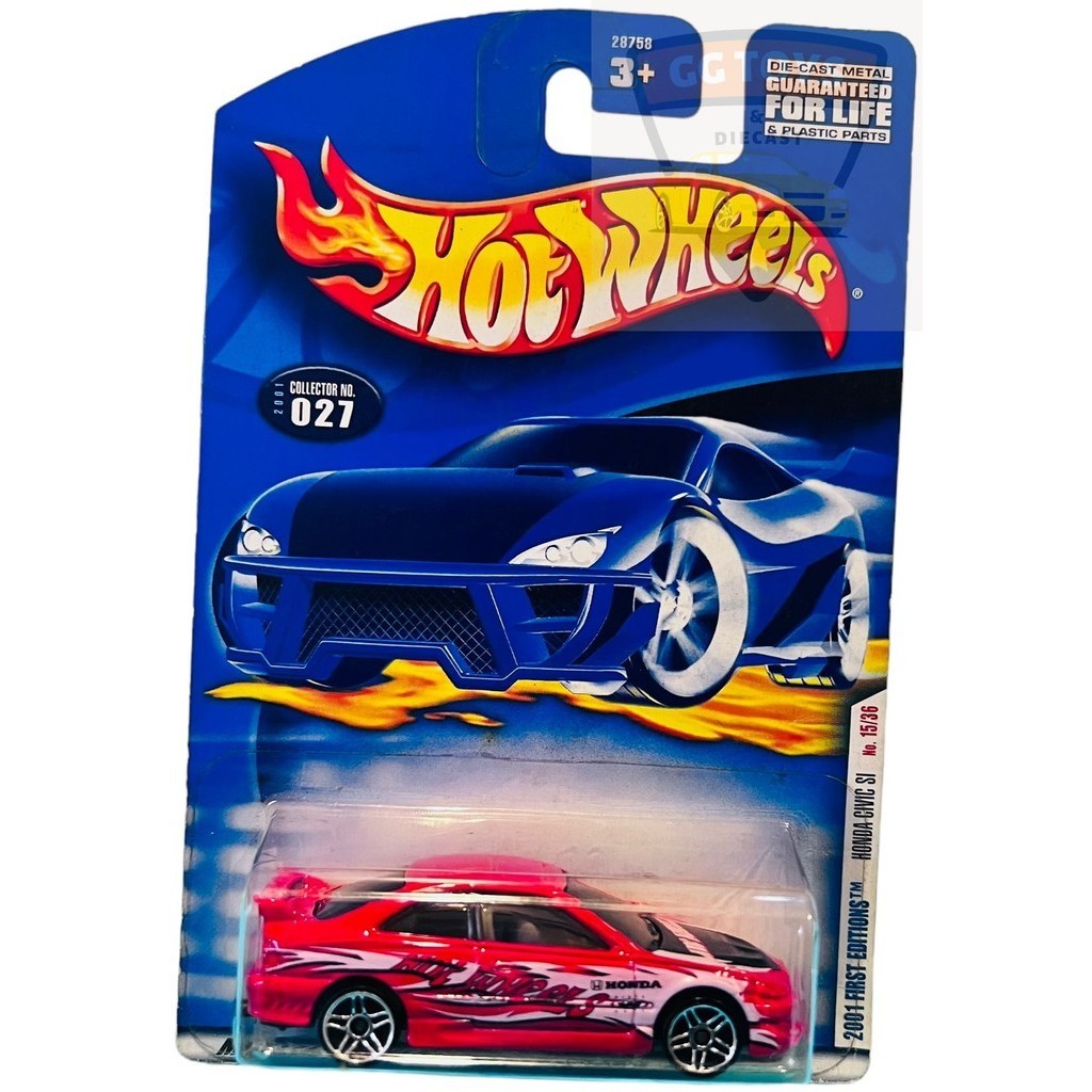 Hotwheels Hot Wheels Bluecard Honda Civic SI 2021 Merah