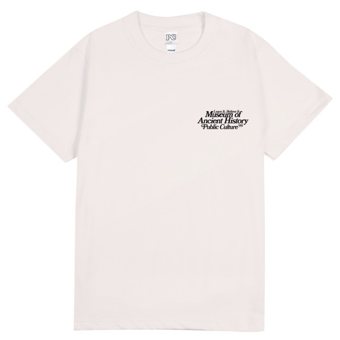 Public Culture - Museum Tee - Broken White