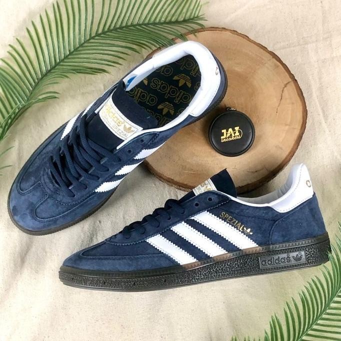 Sepatu Casual Adidas Spezial Handball Navy White Gum Pria Jayasangat