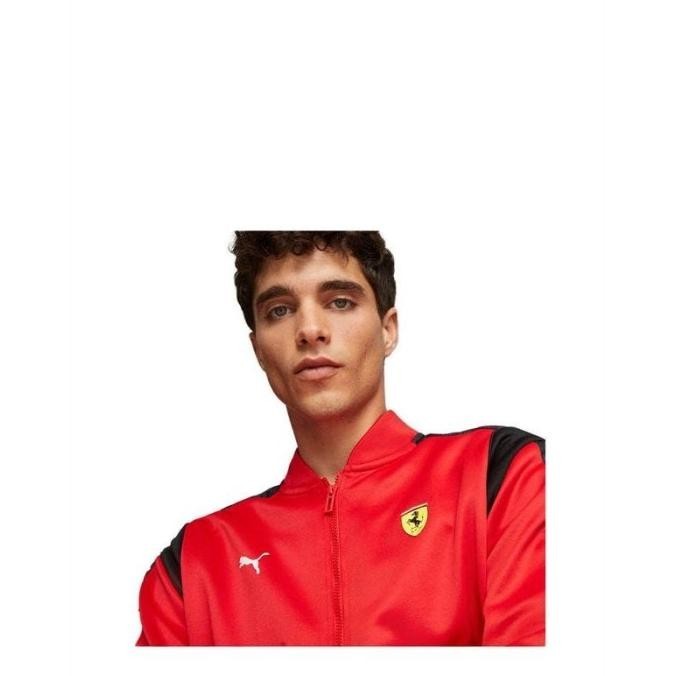 Jaket Tracktop Puma Ferrari Mt7 Pria Merah Pma620936-02 Laurentofficialy