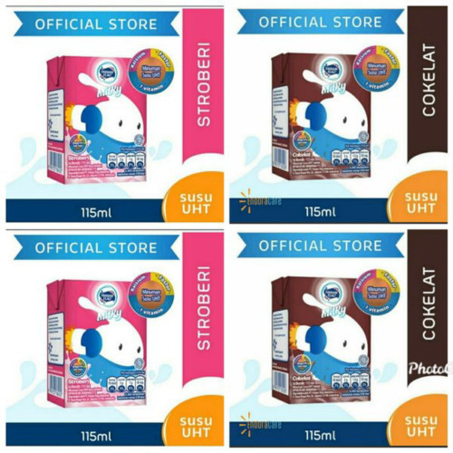 

Dijual frisian flag milky susu uht 115 ml Limited