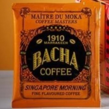 

Bacha Coffee Singapore Morning Arabica Beans Medium Dark Roast