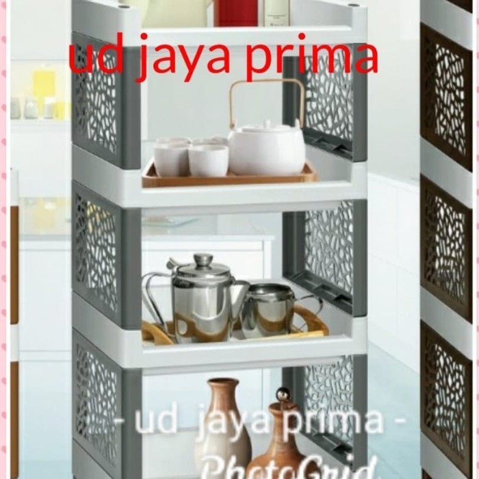 Rak Plastik Serba Guna Susun 4 Kecil - Rstk 4